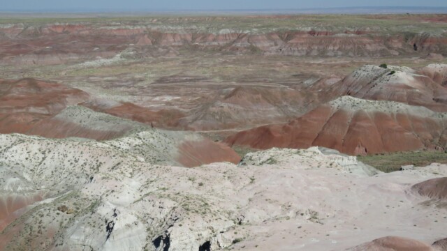 Panoramatický pohľad na okolie Národného parku Petrified Forest
