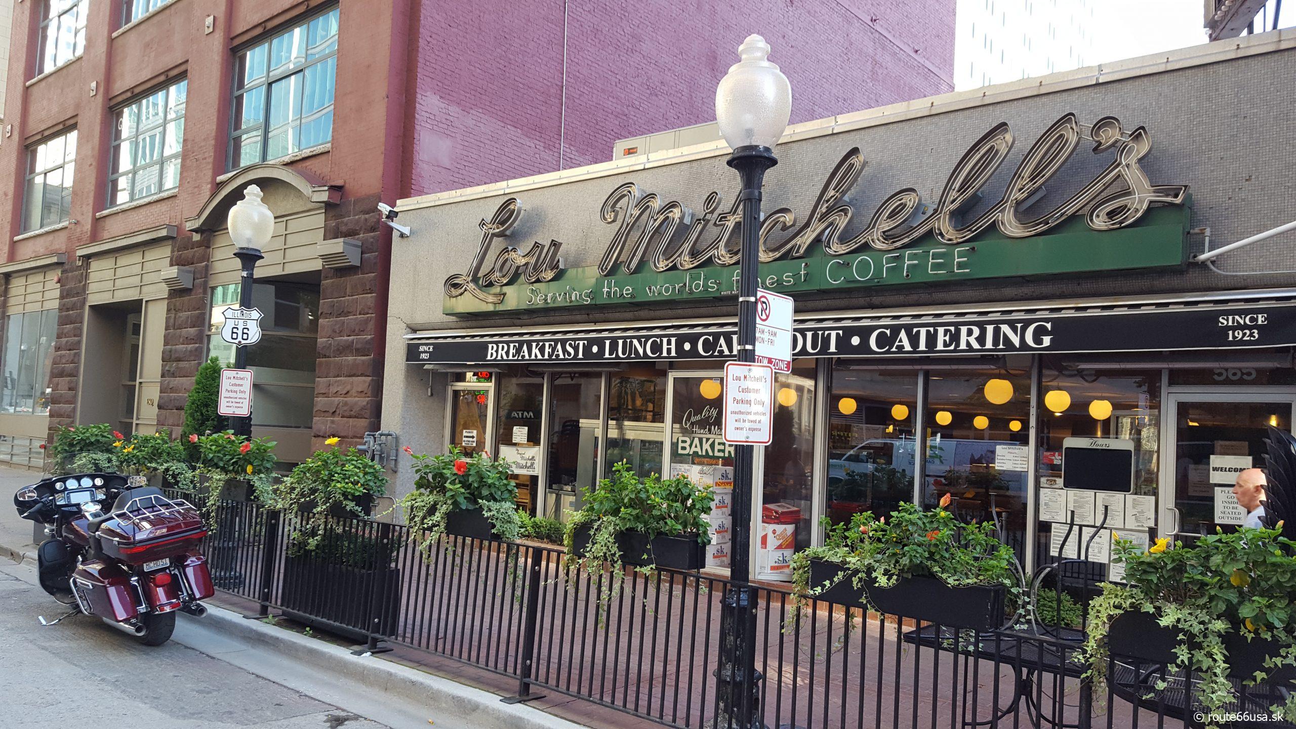 Lou Mitchell’s Restaurant patrí k histórii Route 66
