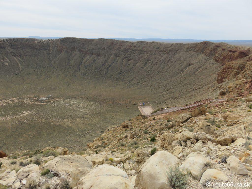 Meteor Crater v Arizone
